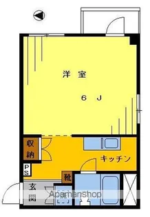 SKコモンズ【204号室】の間取り