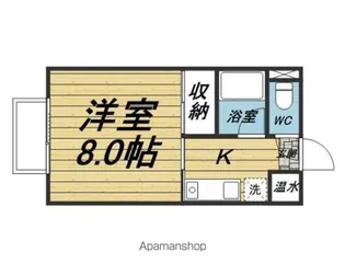 シャトリオン大原B【B101号室】の間取り