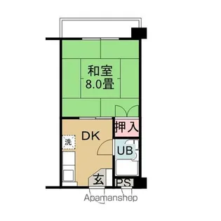 ライブタウン近見【2階】の間取り