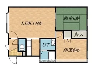 カステッロ41【2階】の間取り
