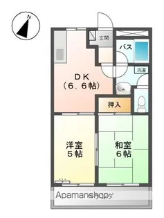 エスポワール小野【2階】の間取り