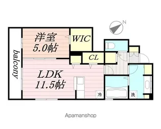 アゼリア【1階】の間取り