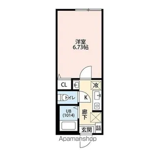 VENUS LAGOON三枚町【1階】の間取り
