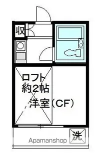 ライフピアサンセット【102号室】の間取り