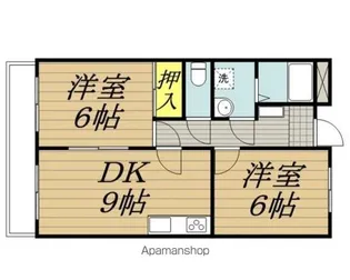 シャトレ北ピアⅠ【105号室】の間取り