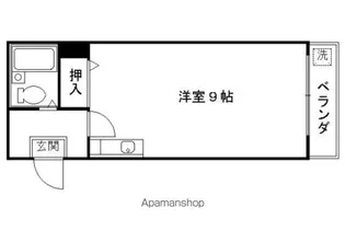 パラシオ池田【405号室】の間取り