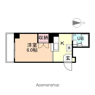 ボンシェルモンド【402号室】の間取り