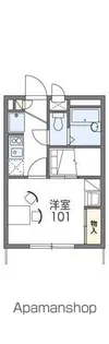 レオパレスメゾン ドゥ トロン【2階】の間取り