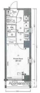 東京都台東区西浅草3丁目【マンション】の間取り