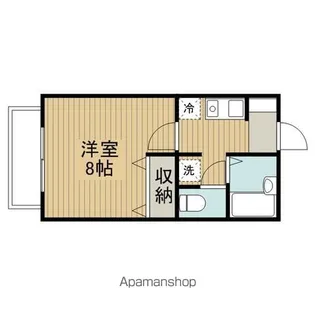 セジュールヤマ【202号室】の間取り