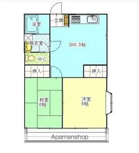 シティーハイツ太田【1階】の間取り