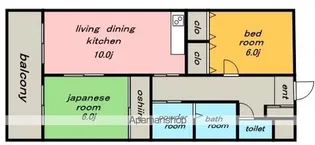 ラヴィアン【2階】の間取り