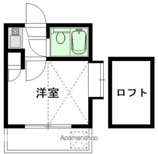 ドミシール吉祥寺B【201号室】の間取り
