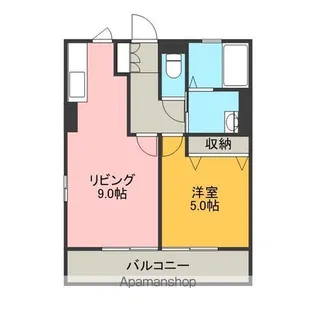 セジュール泉郷【102号室】の間取り