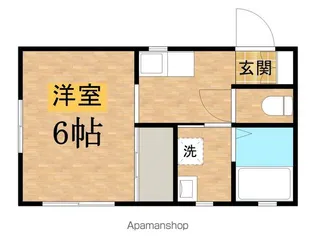 ハイツノア【101号室】の間取り