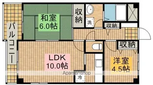 パールビルくぼた【2階】の間取り