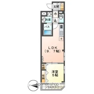 イーストガーデン【3階】の間取り