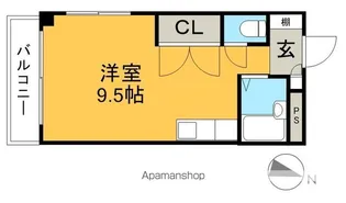 フェンネルハイツ【2階】の間取り