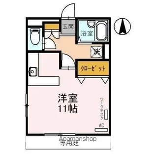 セントラル・クオ【1階】の間取り