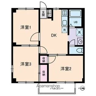 アークス柏の葉【2階】の間取り