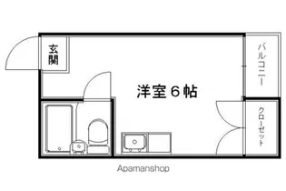 オリオンプラザ【503号室】の間取り
