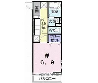 エアリー【2階】の間取り