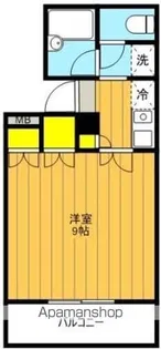 アップル咲田【1階】の間取り