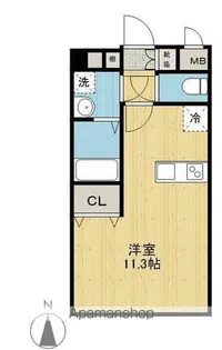 シェル新川【6階】の間取り