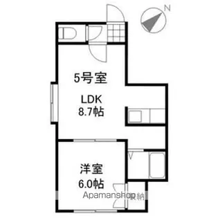 フェアリーハイム【205号室】の間取り