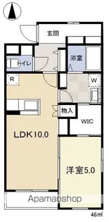 カサトーレ清水【204号室】の間取り