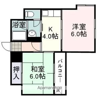 グリーンプラザ春日【304号室】の間取り