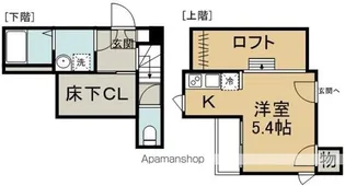 CB川越イニシオ【1階】の間取り
