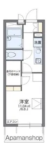 レオパレスさくら【3階】の間取り