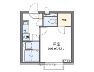クレイノグランディール【3階】の間取り