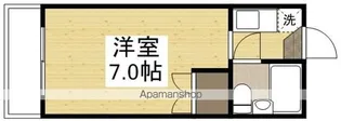 CASA VERDE伊島【4階】の間取り