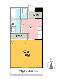 チューリ136【2階】の間取り