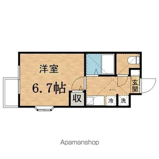 アイビーイン21【211号室】の間取り