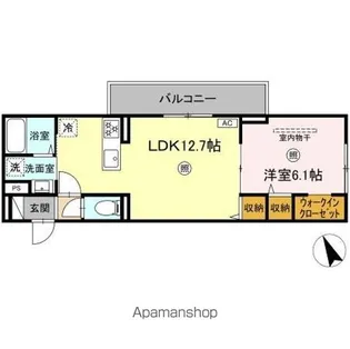PREMILIFE大在浜EAST【1階】の間取り