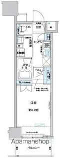 プレディアンスフォート磯子マキシヴ【7階】の間取り