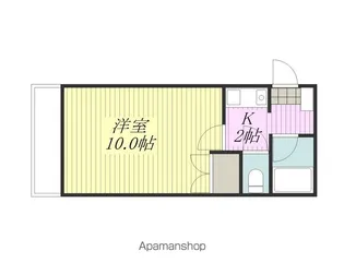 サンレックス木屋町【402号室】の間取り