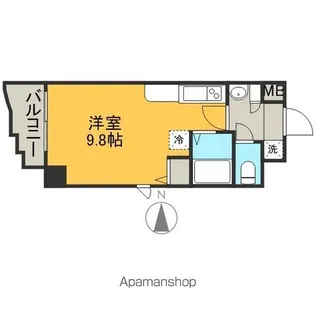 サン・アペックス名駅【703号室】の間取り