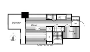 プレサンス錦プレミアム【11階】の間取り