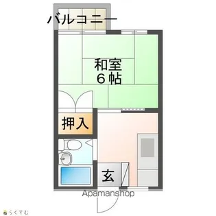 ハイツ芝【3階】の間取り