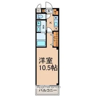 つつみ館【103号室号室】の間取り