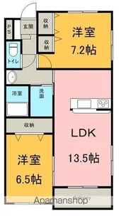エバーラスティング【1階】の間取り