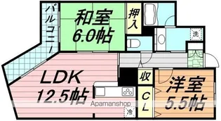 グレース新松戸Ⅰ【1階】の間取り