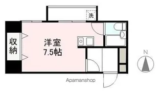 アディオ21【206号室】の間取り