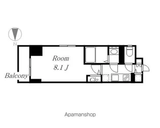 エスプレイス上前津レガシー【3階】の間取り