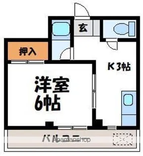 平戸屋ビル【3階】の間取り