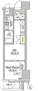 JPNOIE門前仲町【8階】の間取り
